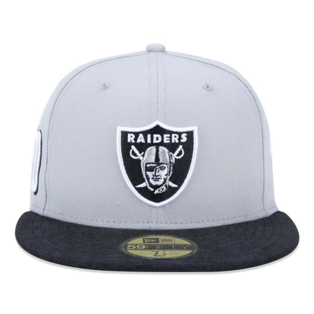 Imagem 3 do produto Boné Aba Reta New Era Las Vegas Raiders 5950 Core - Fechado - Adulto