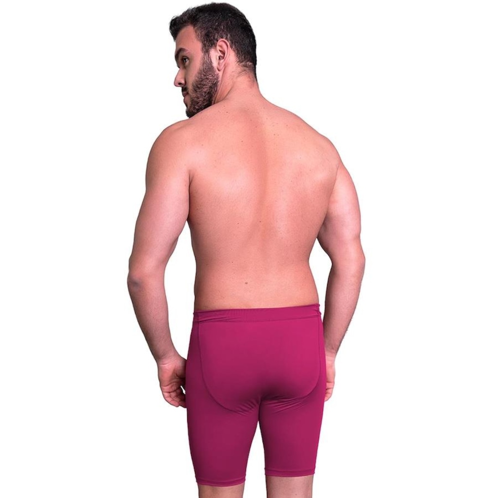 Imagem 2 do produto Bermuda MVB Modas Segunda Pele Térmica Proteção Uv 50+ - Masculina