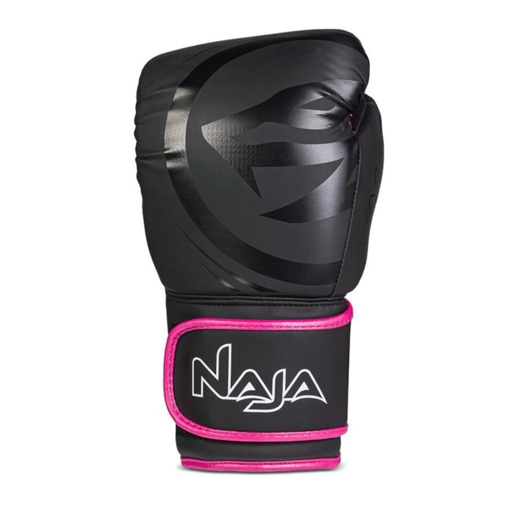 Imagem 4 do produto Kit Muay Thai Naja: Luvas Black Line + Bandagem + Bucal - Adulto