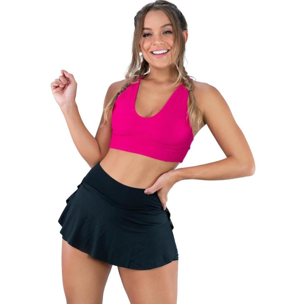 Imagem 2 do produto Short Saia Tapa Bumbum MVB Modas Fitness - Feminino
