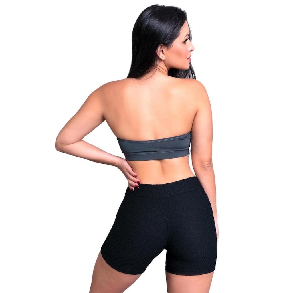 Imagem 4 do produto Shorts MVB Modas Textura Bolha - Feminino