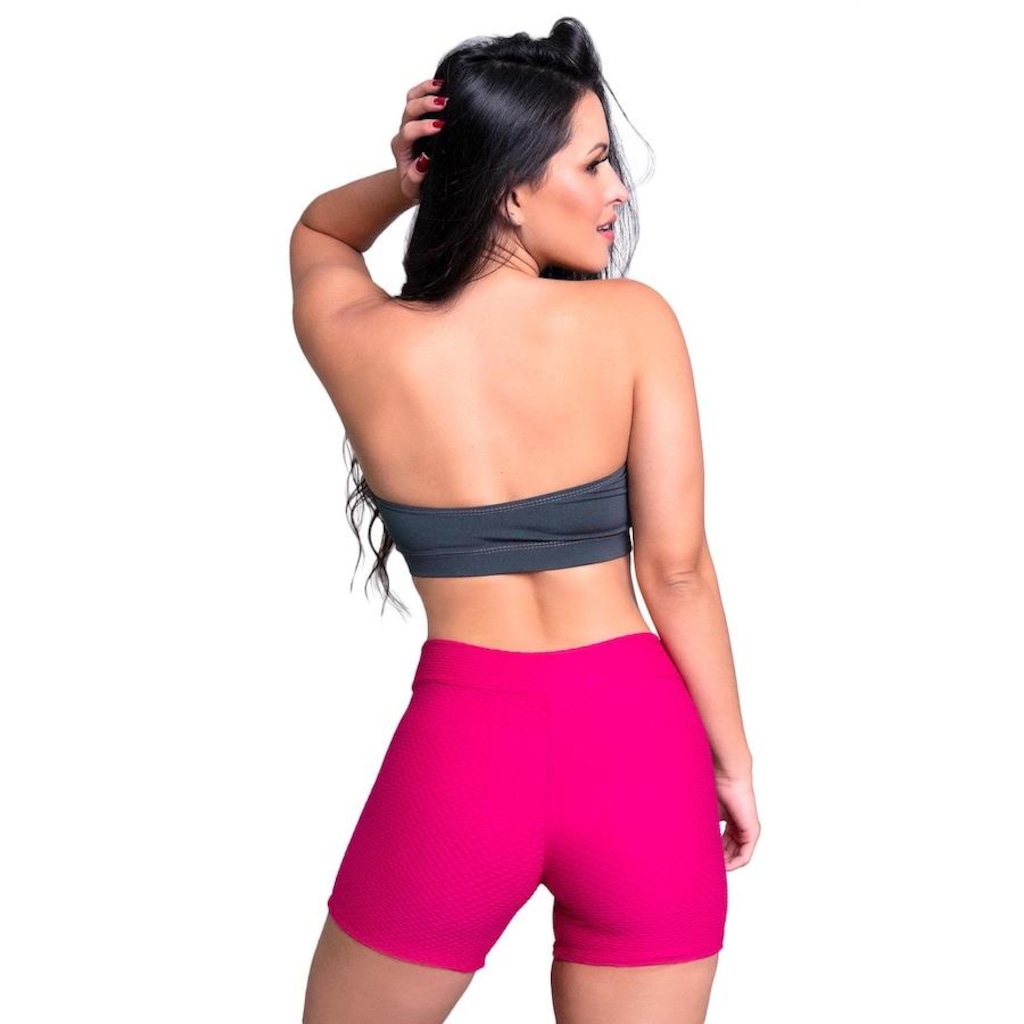 Imagem 4 do produto Shorts MVB Modas Textura Bolha - Feminino