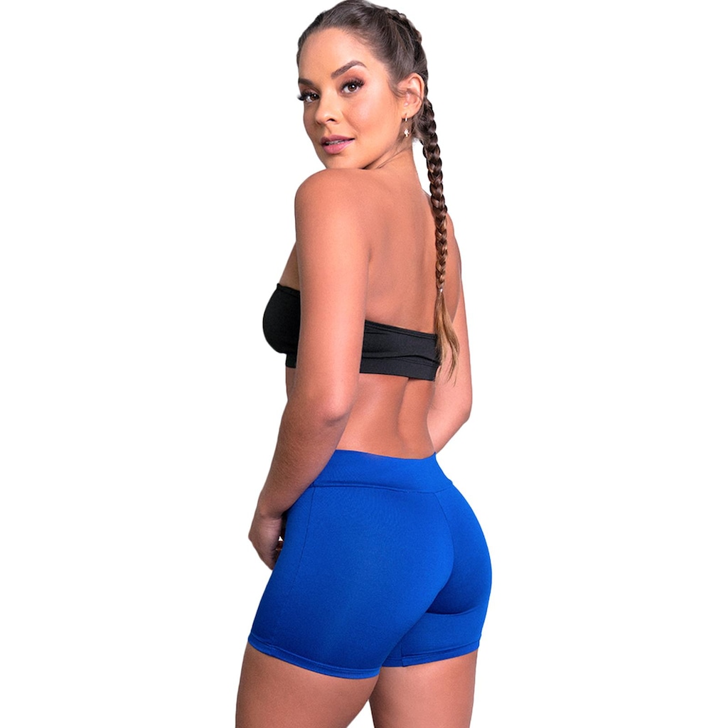 Imagem 3 do produto Shorts MVB Modas Cintura Alta Curto - Feminino