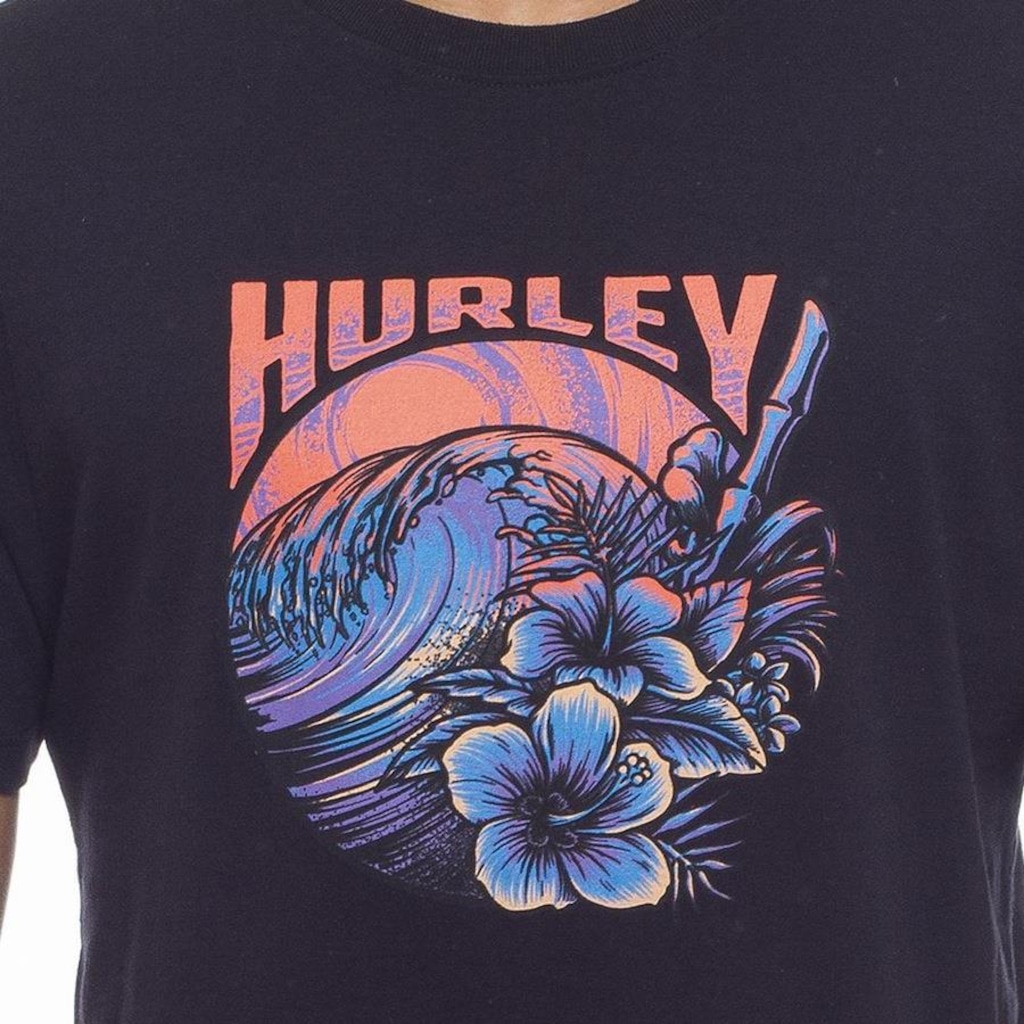 Imagem 2 do produto Camiseta Hurley Flower Sun - Masculina