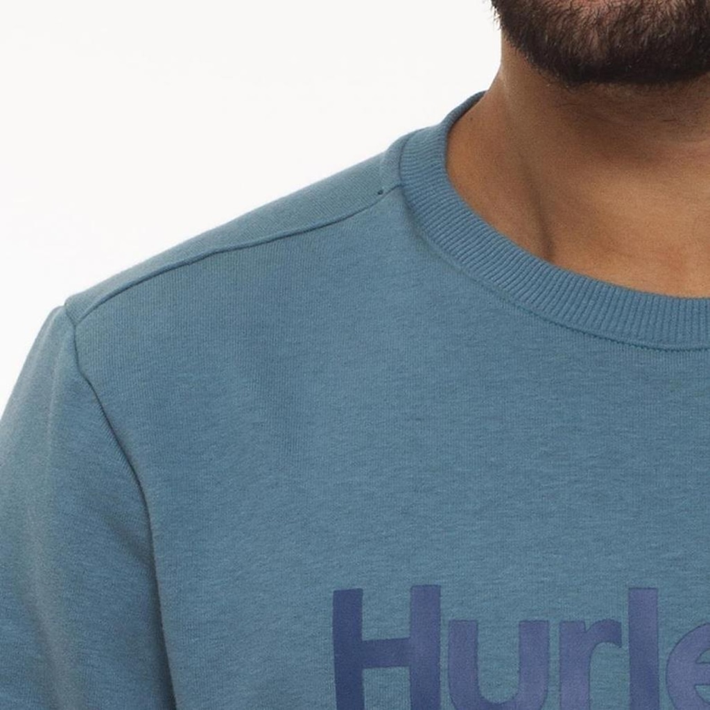 Imagem 2 do produto Blusão de Moletom sem Capuz Hurley One&Only - Masculino
