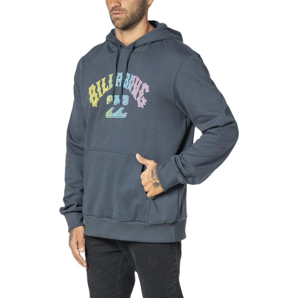 Imagem 3 do produto Blusão de Moletom com Capuz Billabong Canguru Short Sands - Masculino