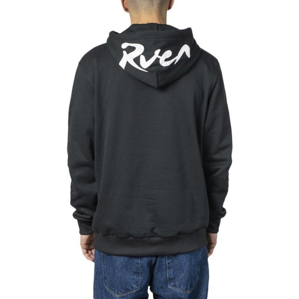Imagem 2 do produto Blusão de Moletom com Capuz RVCA Canguru Muji - Masculino