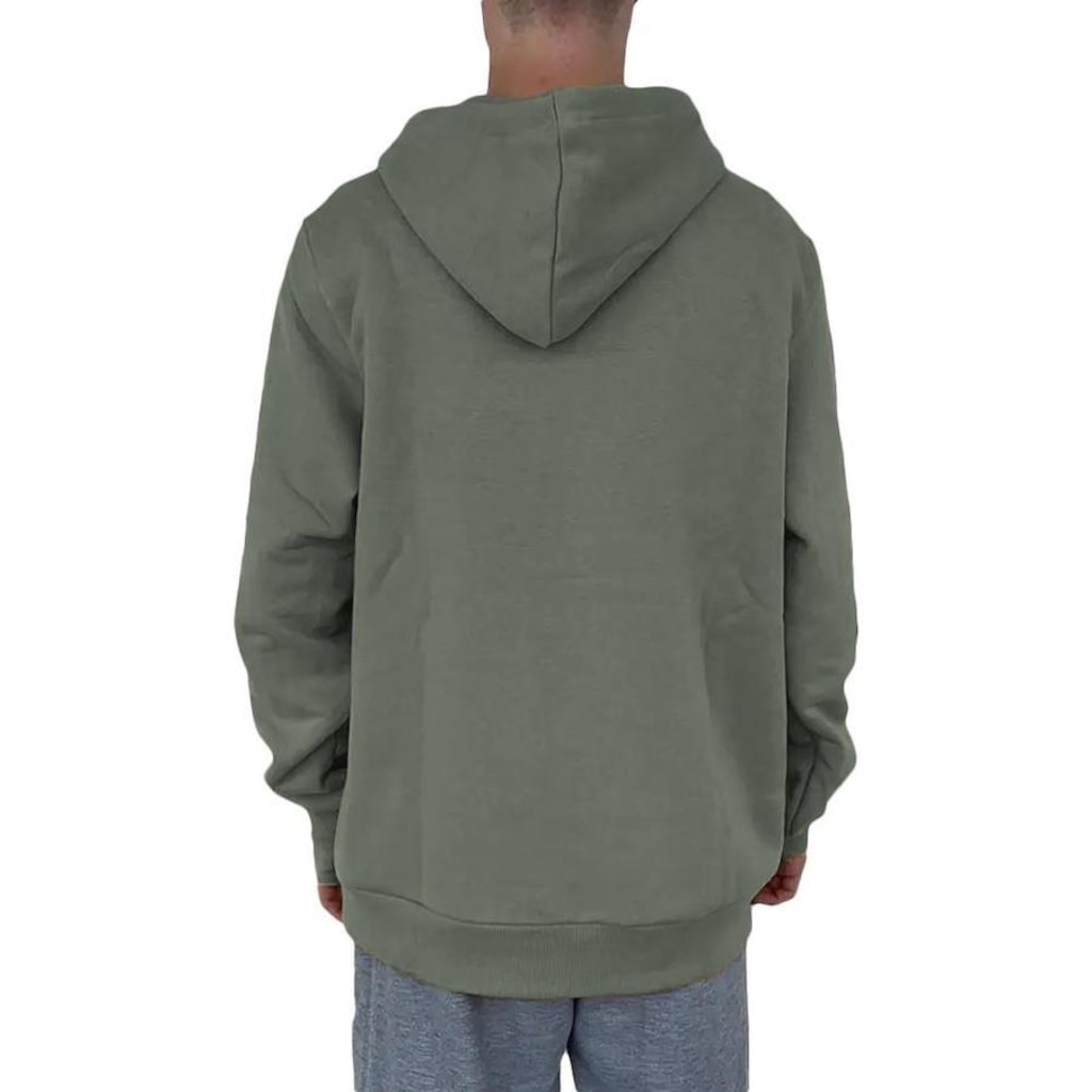 Imagem 2 do produto Blusão de Moletom com Capuz RVCA Canguru Tonally - Masculino