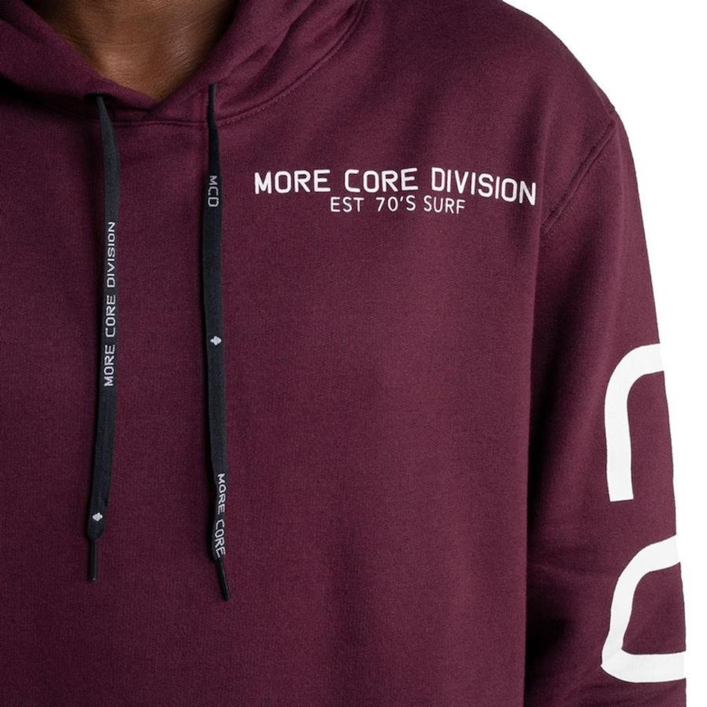 Imagem 2 do produto Blusão de Moletom com Capuz Mcd Canguru Logomania More Core - Masculino