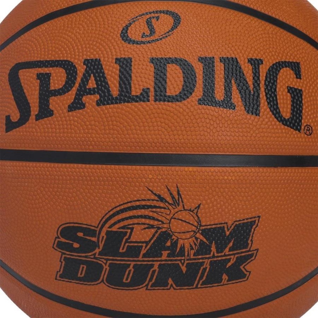 Imagem 2 do produto Bola de Basquete Spalding Slam Dunk Tam 7 Borracha