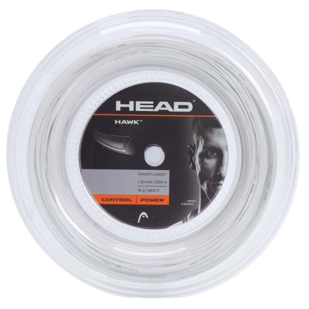 Imagem 2 do produto Corda para Raquete de Tênis Head Hawk 16L 1.30Mm