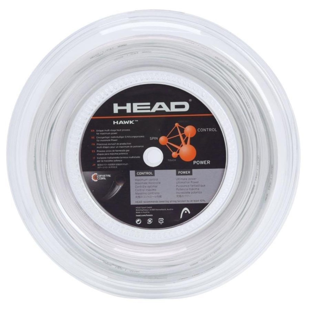 Imagem 4 do produto Corda para Raquete de Tênis Head Hawk 16L 1.30Mm