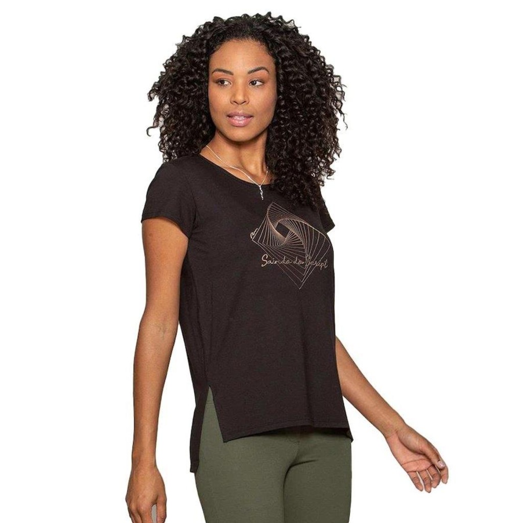 Imagem 3 do produto Camiseta Run More Alongada - Feminina