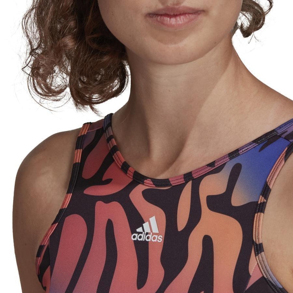 Imagem 4 do produto Camiseta Regata adidas Crop Tiger - Feminina