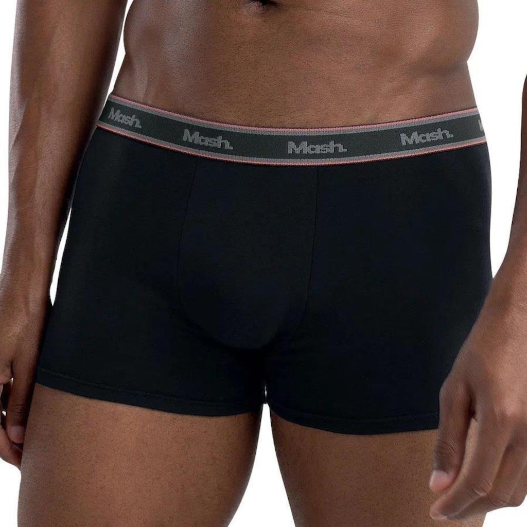 Imagem 2 do produto Kit Cueca Boxer Mash Elast Bord - 3 unidades - Adulto