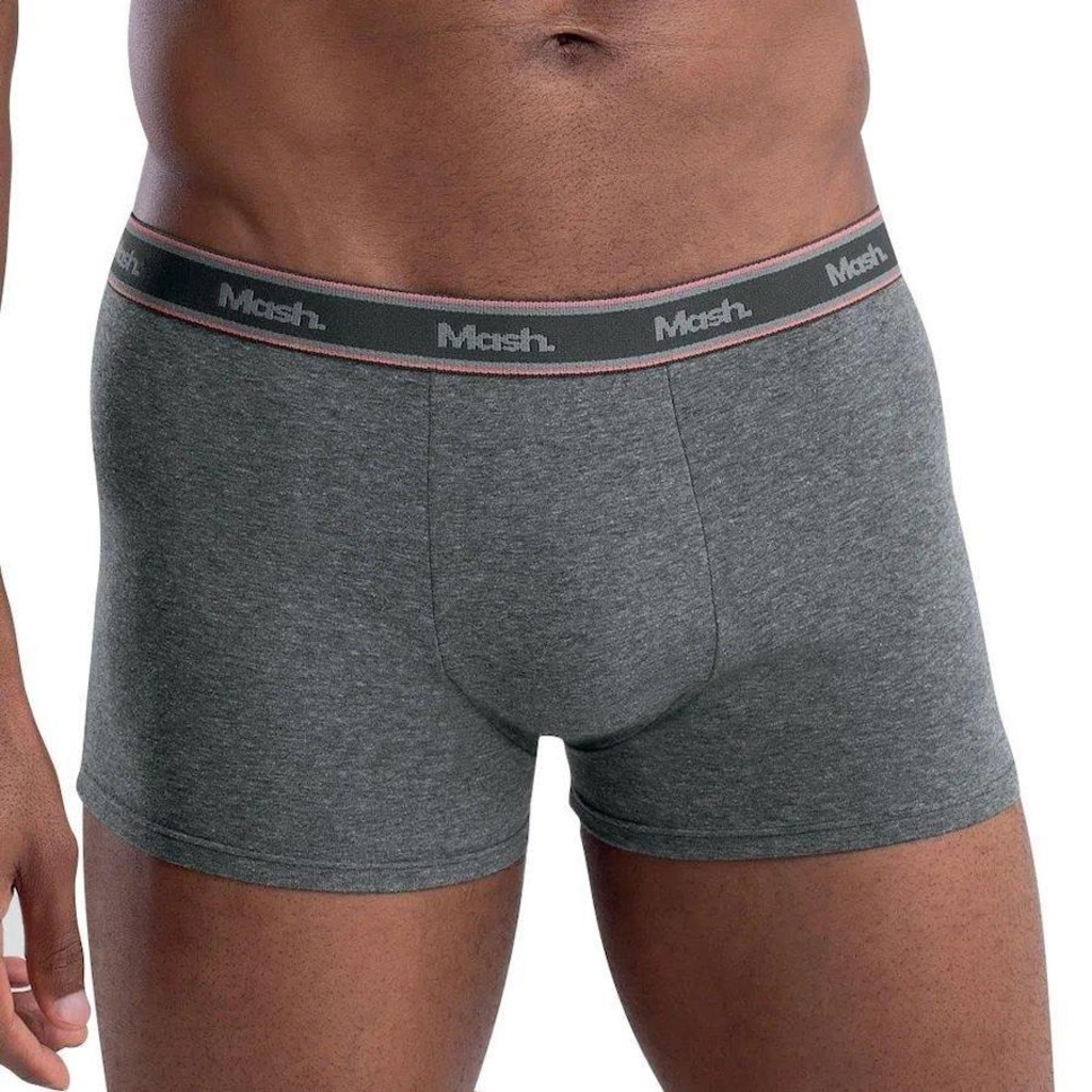 Imagem 4 do produto Kit Cueca Boxer Mash Elast Bord - 3 unidades - Adulto