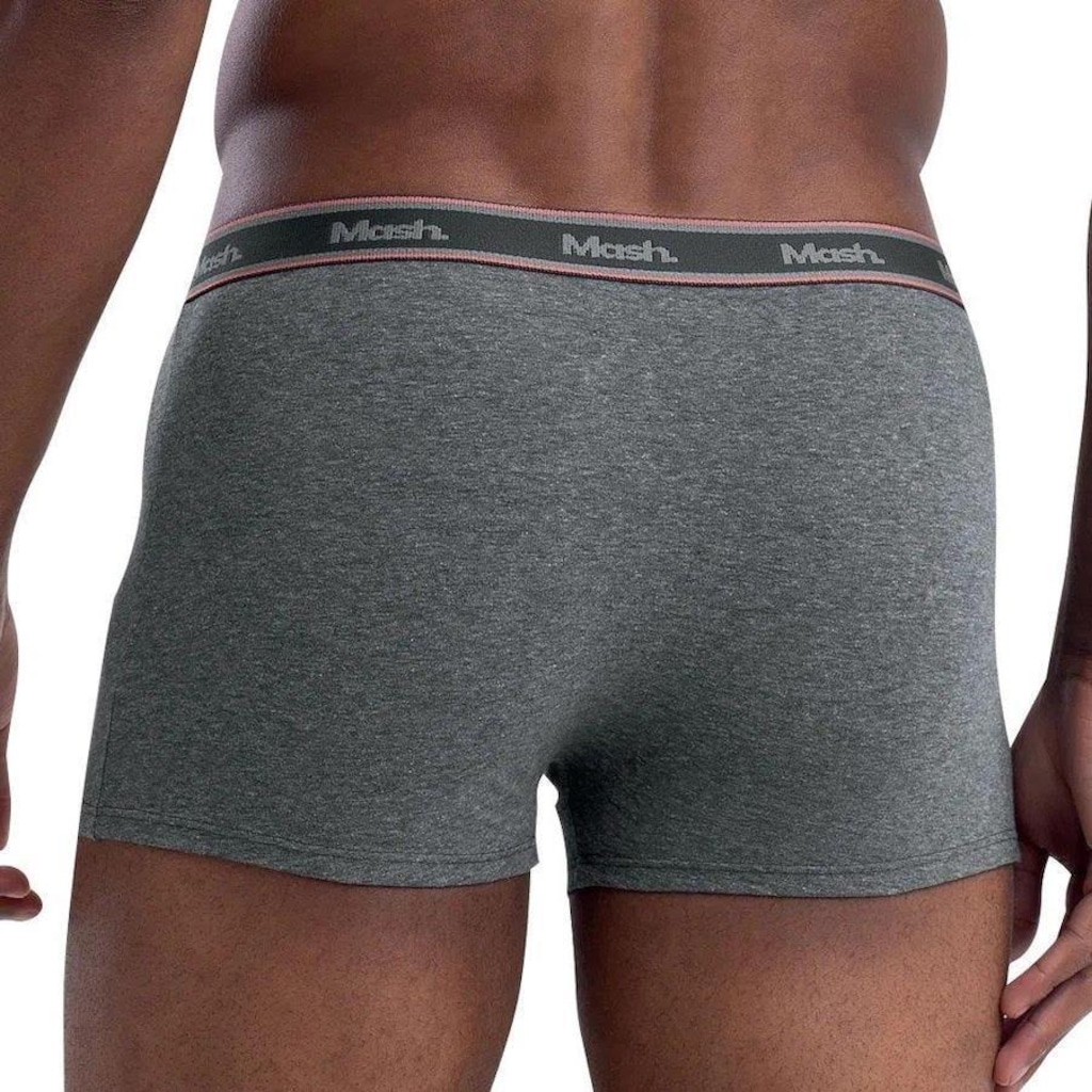Imagem 5 do produto Kit Cueca Boxer Mash Elast Bord - 3 unidades - Adulto