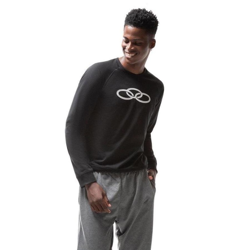Imagem 3 do produto Blusão de Moletom Olympikus Big Logo - Masculino