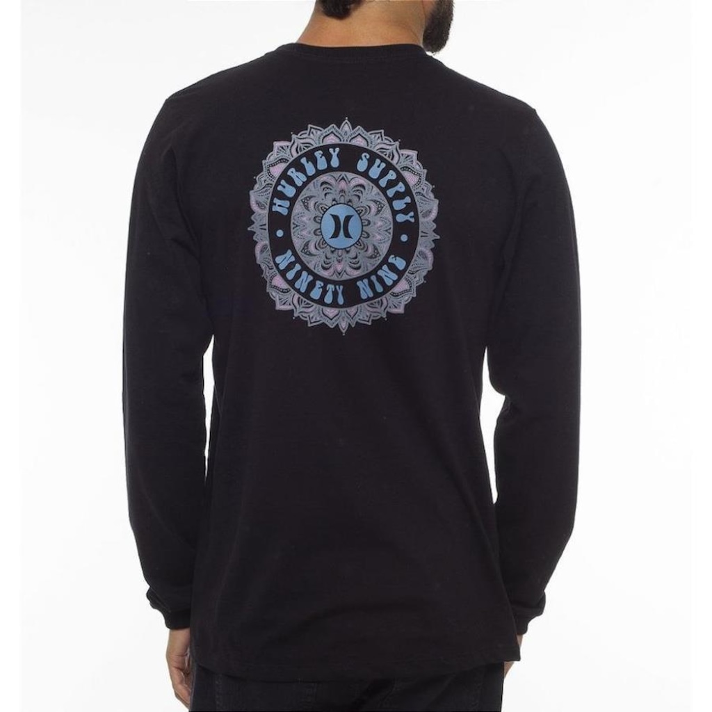 Imagem 2 do produto Camiseta Hurley Mandala Manga Longa WT23 - Masculina