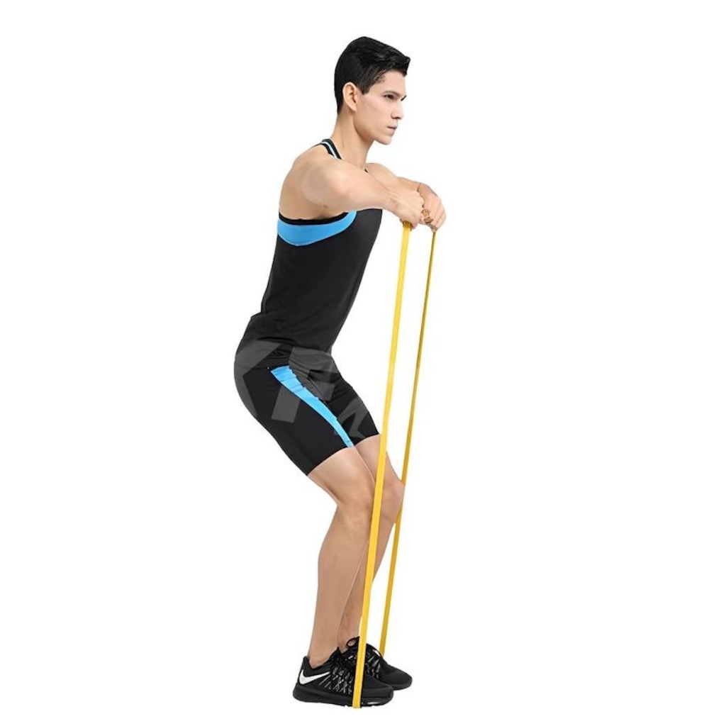 Imagem 4 do produto Super Band Yangfit Elástico Extensor de Exercícios Médio - 22mm