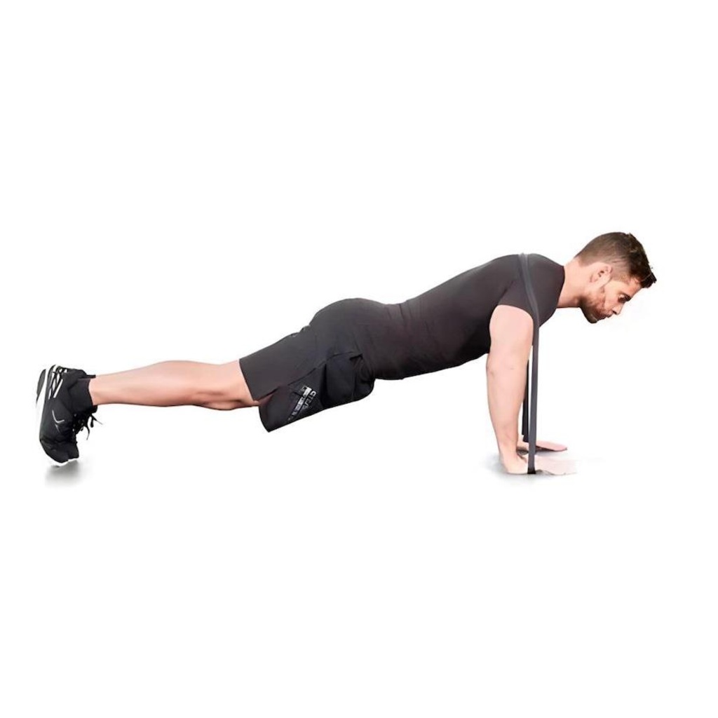 Imagem 4 do produto Super Band Yangfit Elástico Extensor de Exercícios Forte - 32mm
