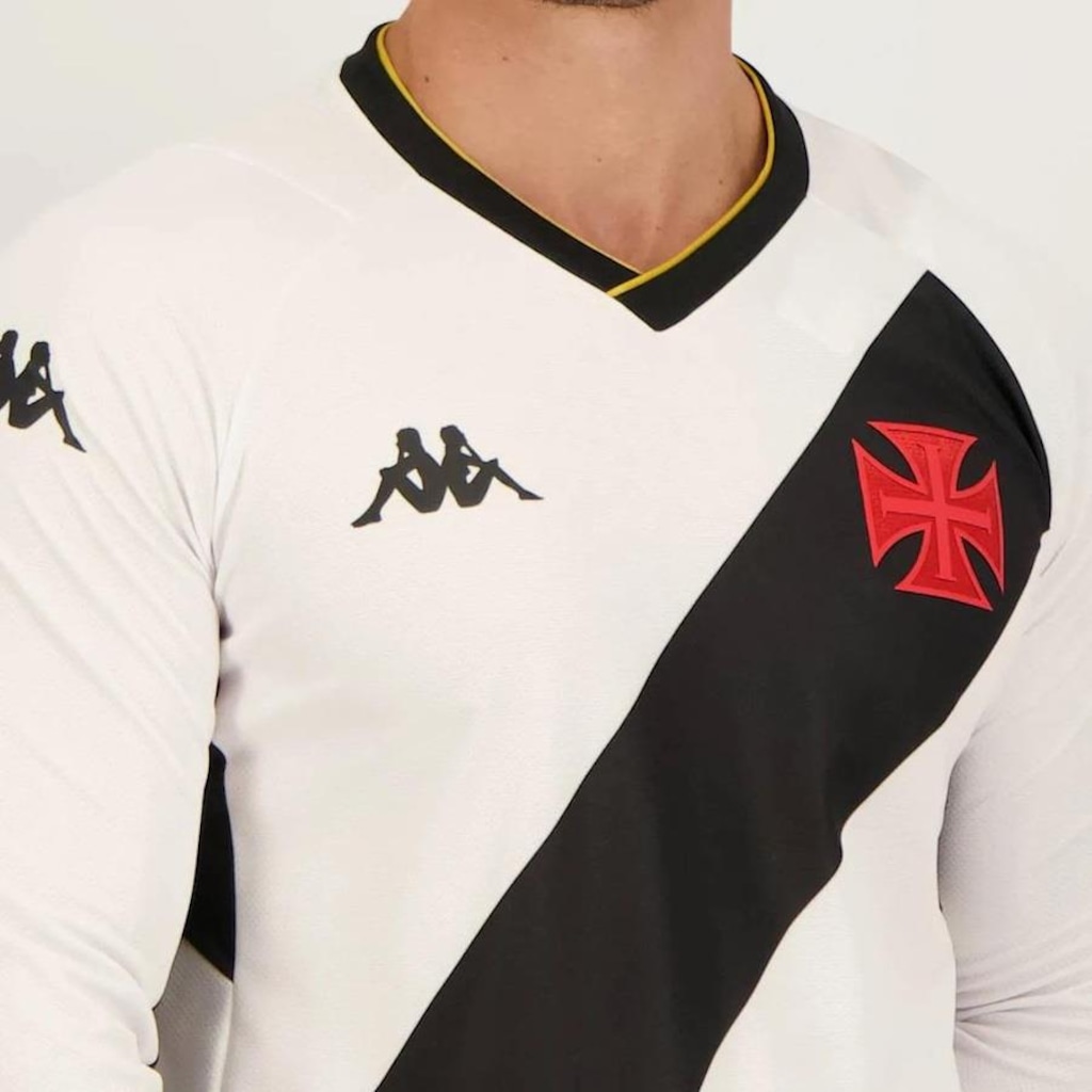Imagem 3 do produto Camisa do Vasco da Gama Manga longa Nº2 2023 Kappa - Masculina