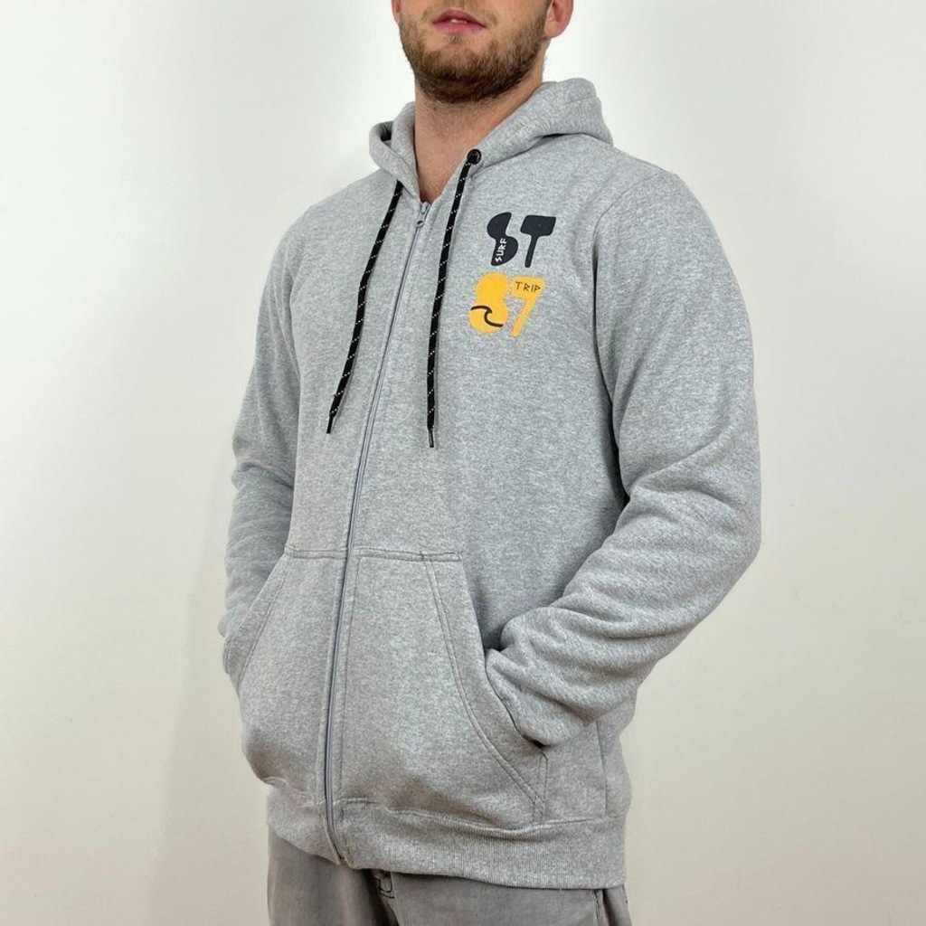 Imagem 3 do produto Blusão De Moletom com Capuz Surftrip Silk Costa - Masculino