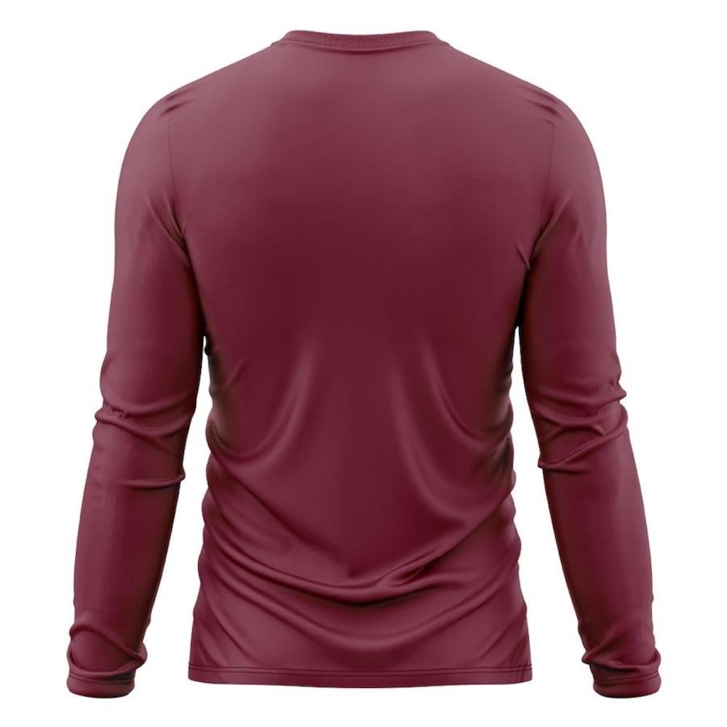 Imagem 2 do produto Camiseta Manga Longa Adriben Dry Fit Proteção Solar UV 50/ Treino Academia - Masculina