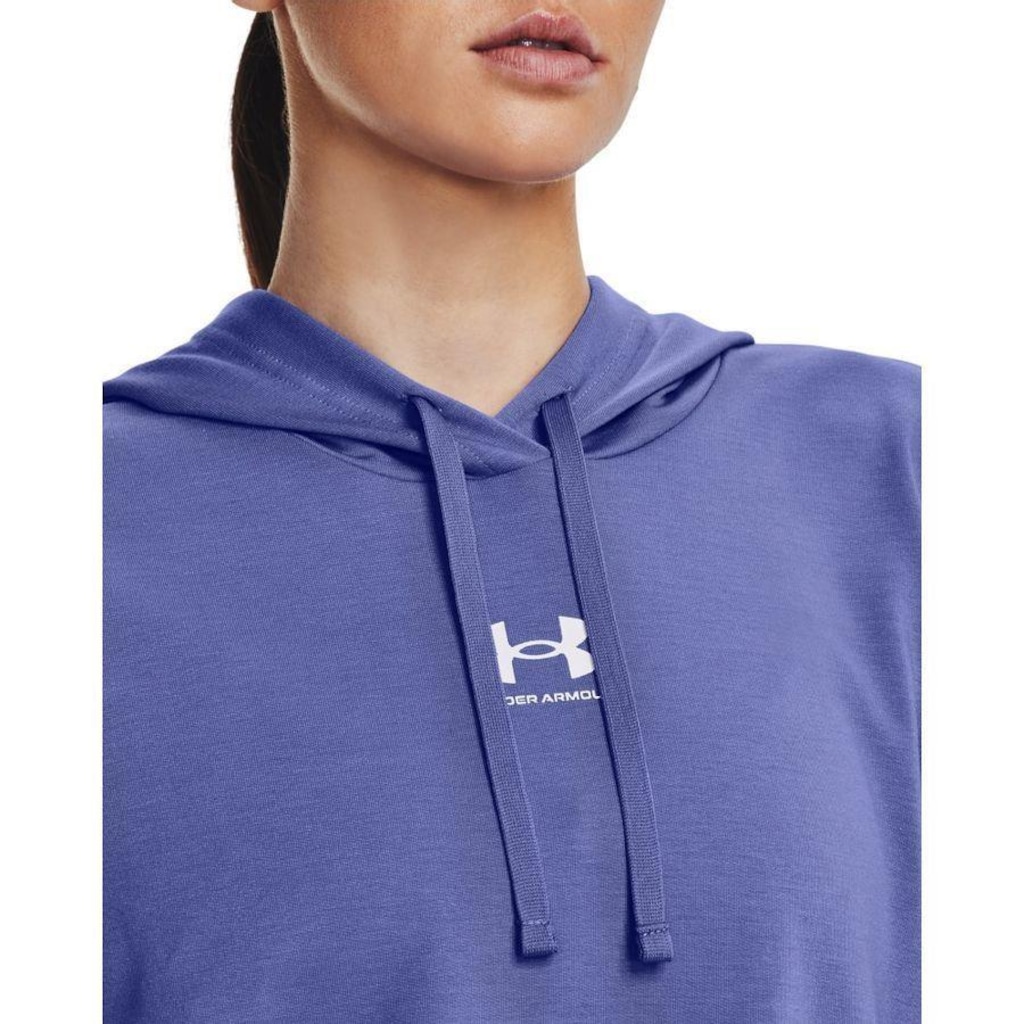 Imagem 3 do produto Blusão de Moletom Unde Armour Rival Terry Hoodie - Feminino