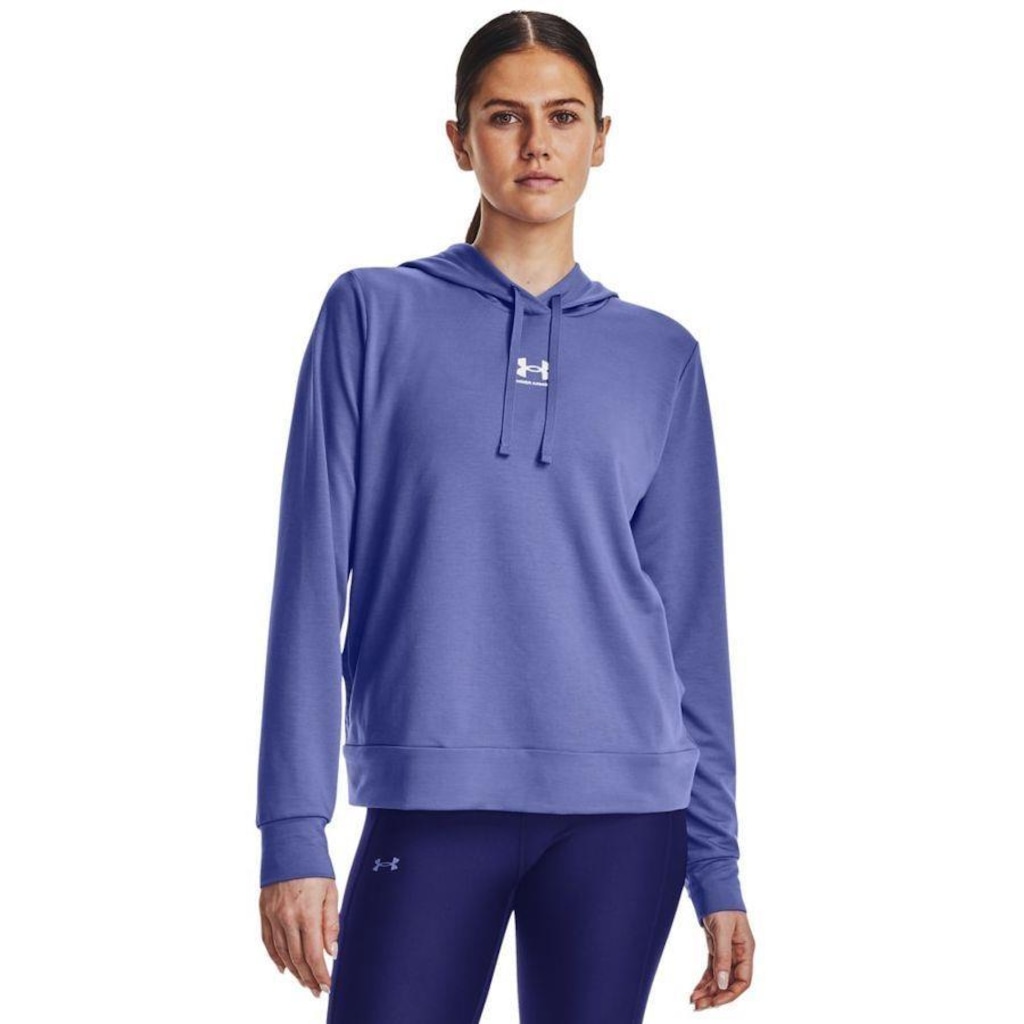 Imagem 1 do produto Blusão de Moletom Unde Armour Rival Terry Hoodie - Feminino