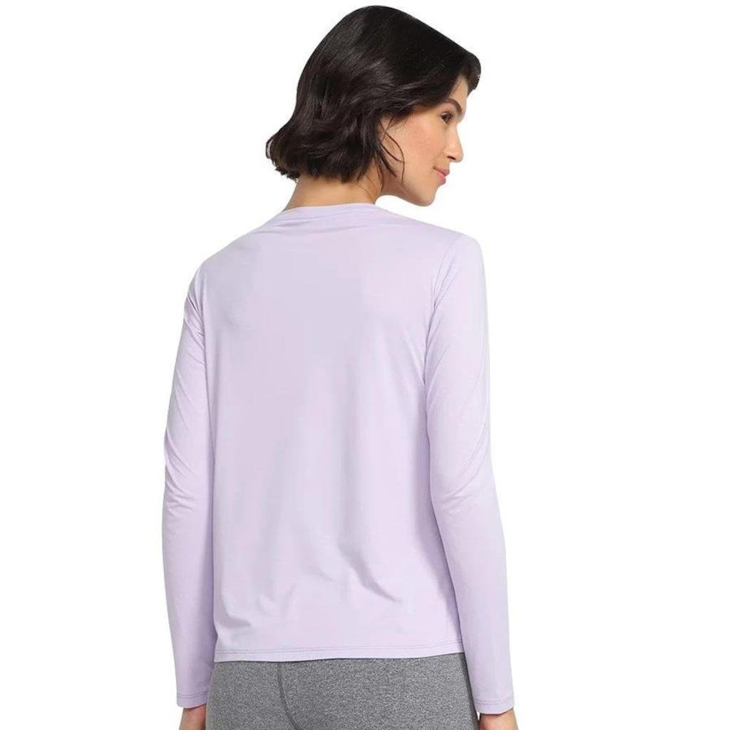 Imagem 2 do produto Camiseta Mizuno Manga Longa com Proteção UV - Feminina