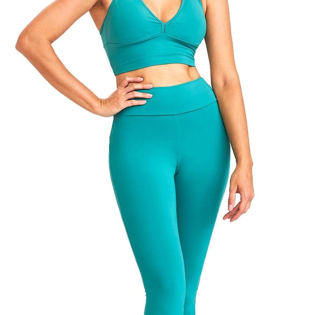 Imagem 3 do produto Calça Legging Caju Brasil NZ Empina Bumbum Clássica - Feminina