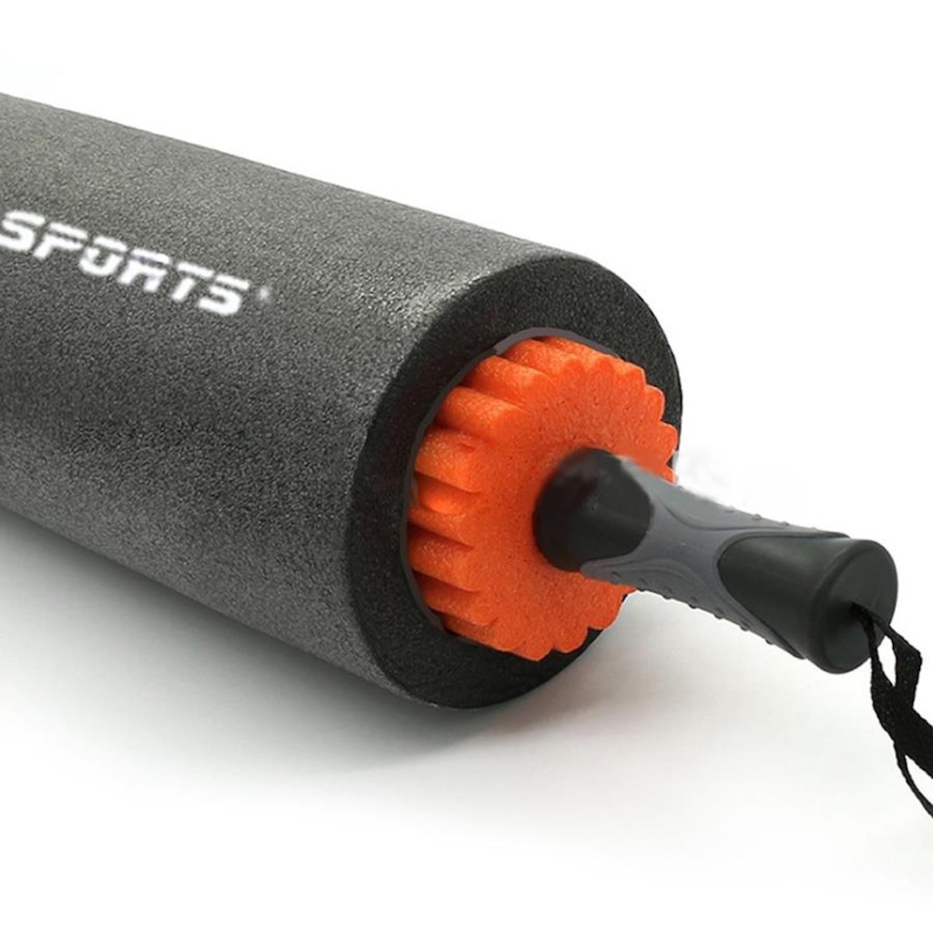 Imagem 2 do produto Rolo de Liberação Miofacial Foam Gold Sports Power Roller Pro - 3 em 1 + Gym Sack Brasil