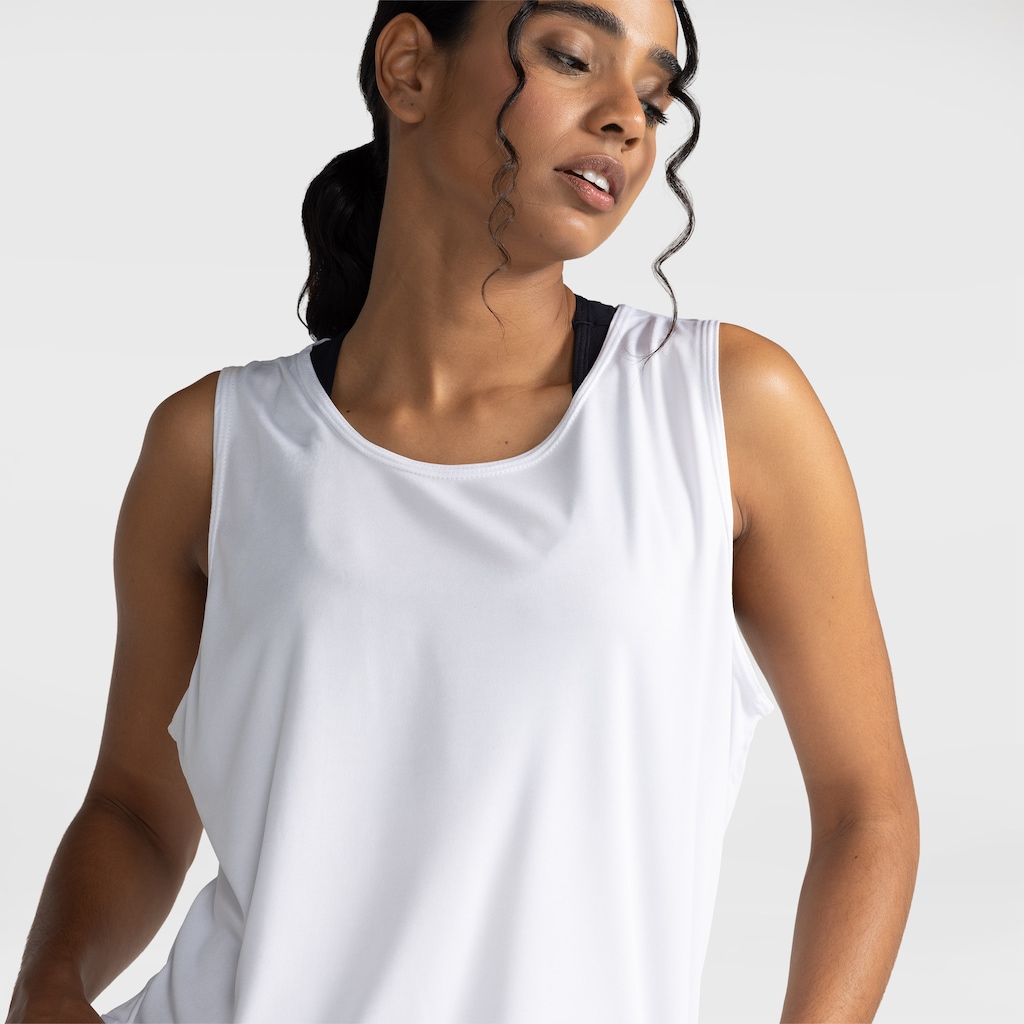 Imagem 4 do produto Camiseta Regata Whats Wear Dry Fit Lisa Básica Proteção Solar UV - Feminina