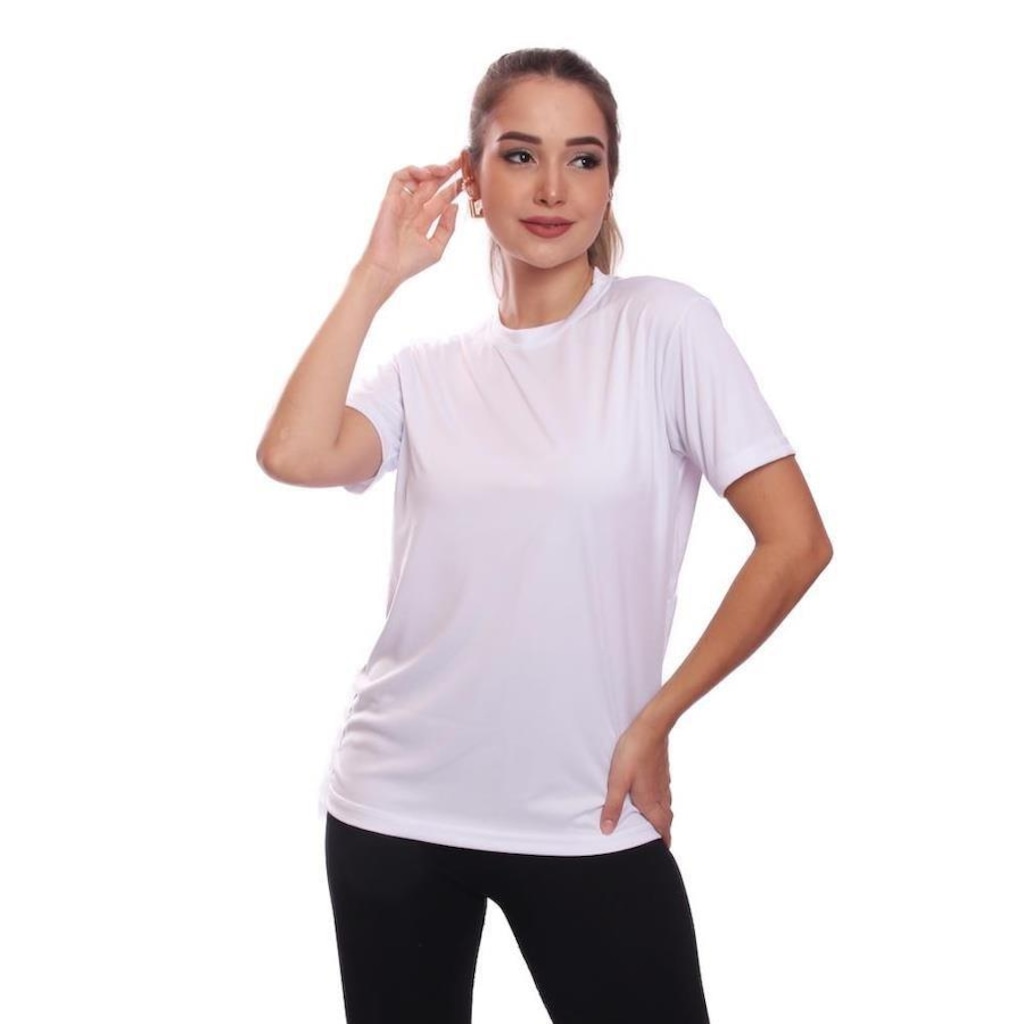 Imagem 5 do produto Kit Camisetas de Treino Whats Wear Raglan com Proteção Solar UV - 9 unidades - Feminina