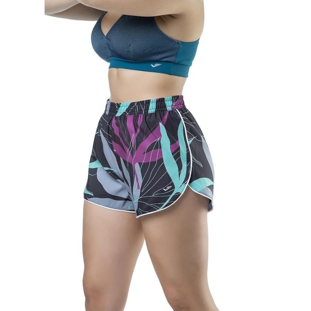 Imagem 2 do produto Shorts Elite Microfibra Em Estampa Digital - Feminino