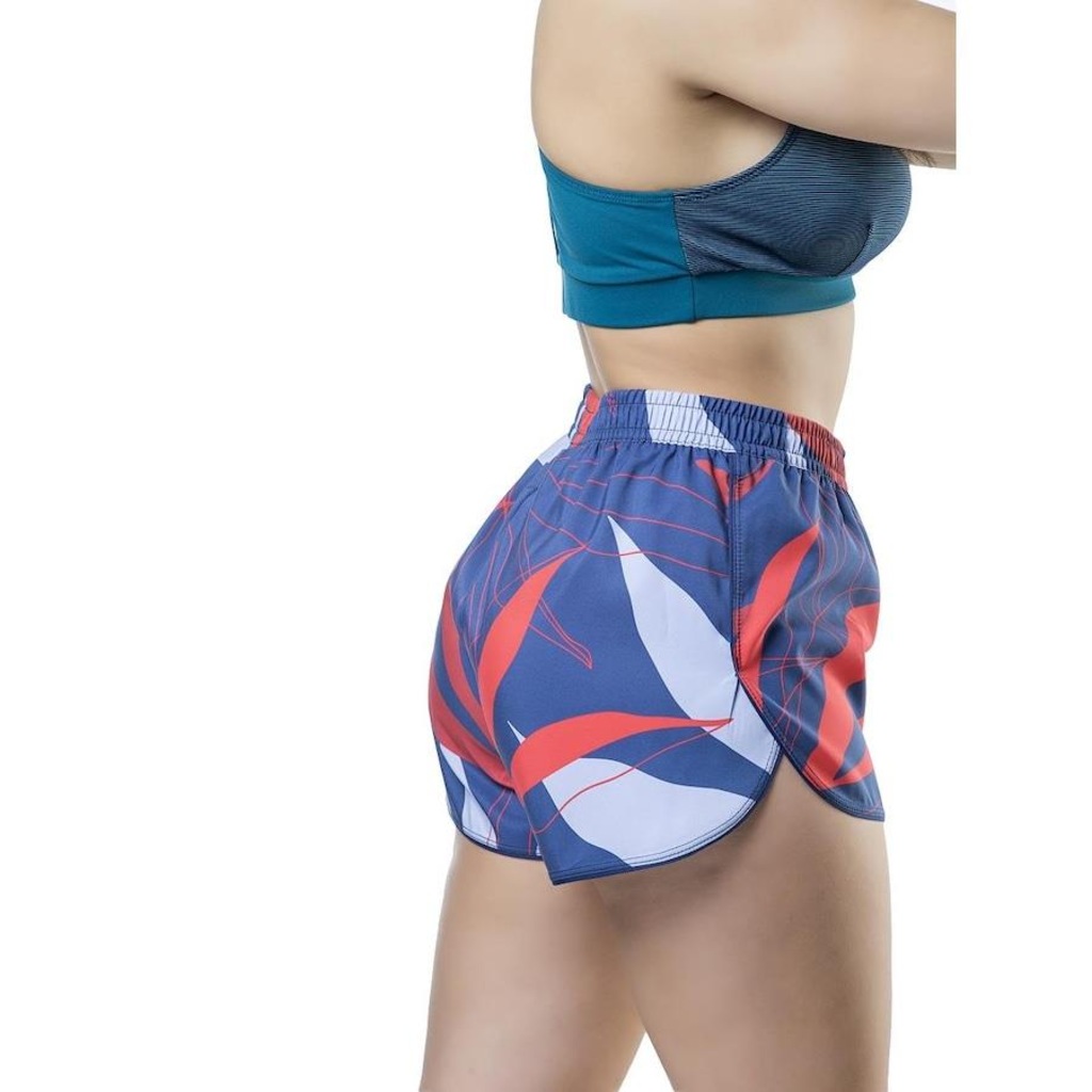 Imagem 4 do produto Shorts Elite Microfibra Em Estampa Digital - Feminino