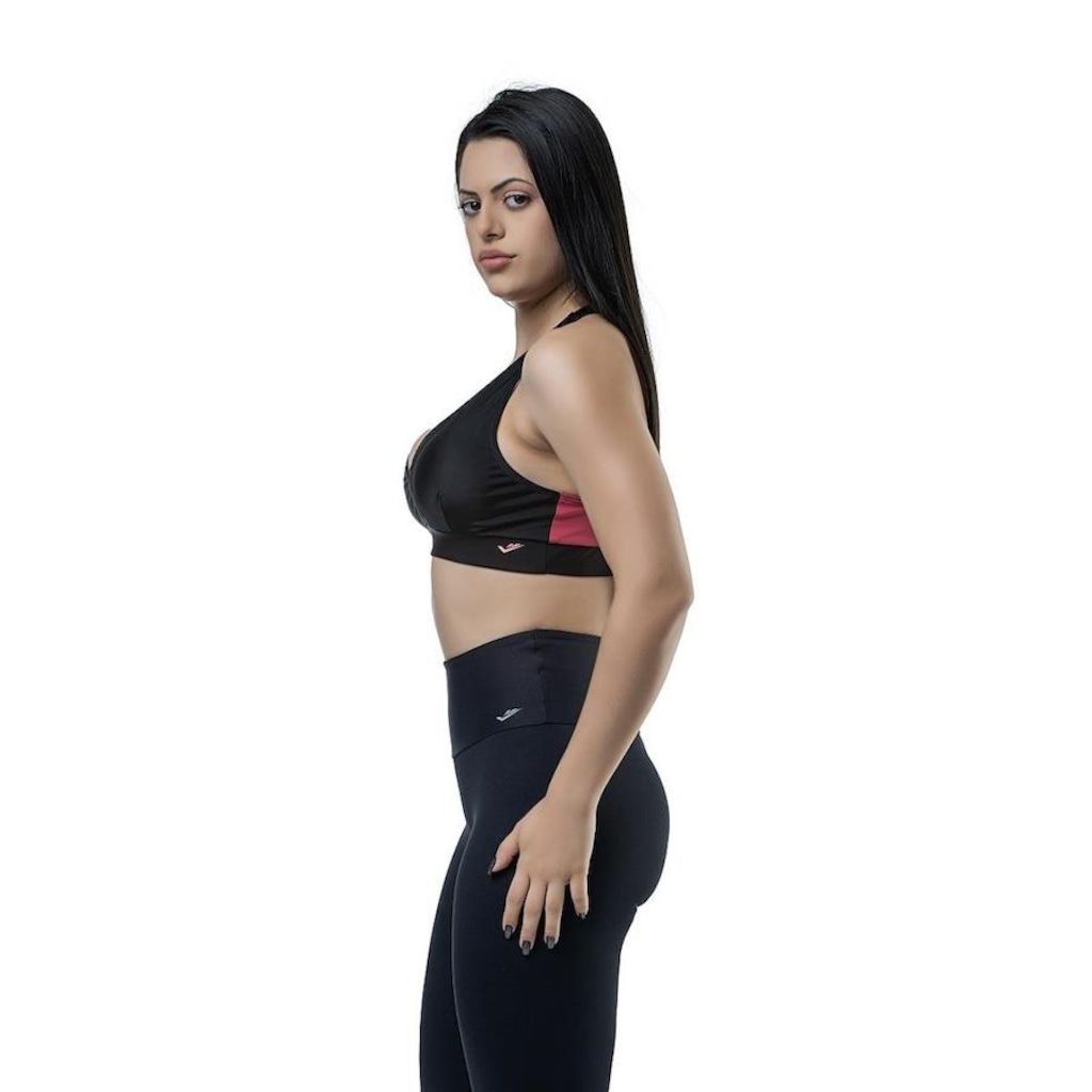 Imagem 4 do produto Top Fitness com Bojo Elite Recorte Premium UV50+ - Feminino