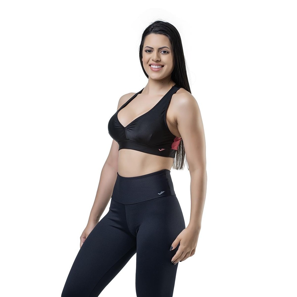 Imagem 5 do produto Top Fitness com Bojo Elite Recorte Premium UV50+ - Feminino