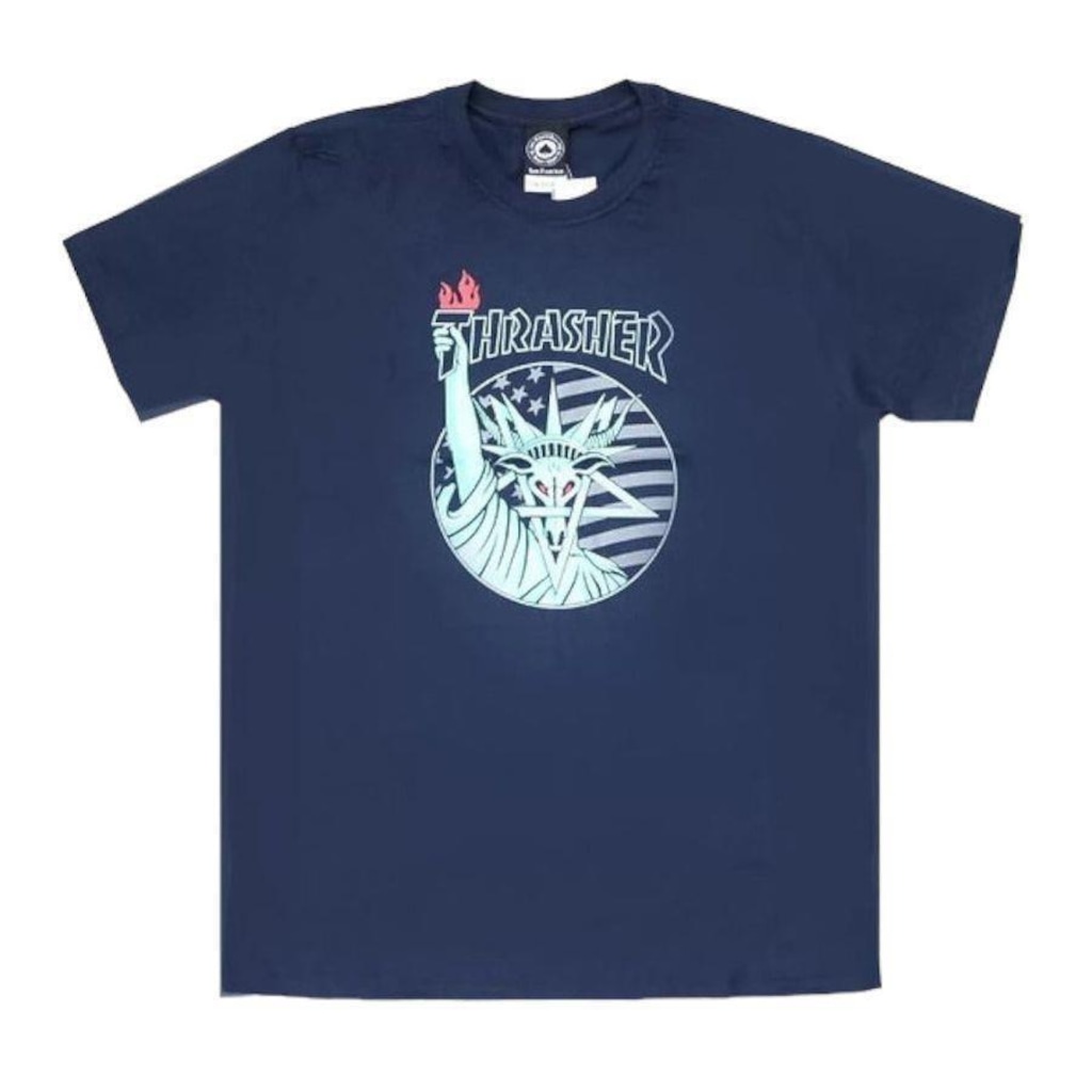 Imagem 2 do produto Camiseta Thrasher Libert Goat - Masculina