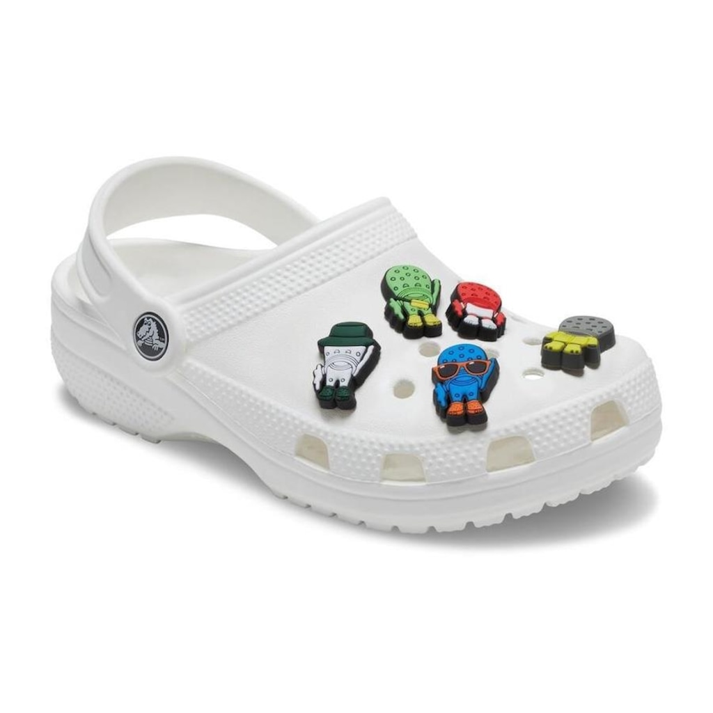 Imagem 2 do produto Kit Jibbitz Crocs Pequeno Classic Roupas - 5 Unidades