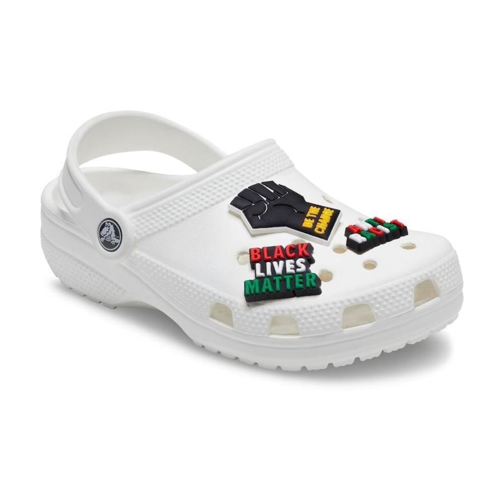 Imagem 2 do produto Kit Jibbitz Crocs Blm - 3 Unidades
