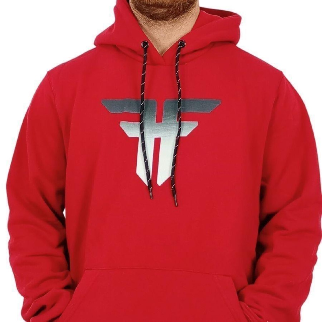 Imagem 2 do produto Blusão de Moletom com Capuz Fallen Canguru Logo Grade - Masculino