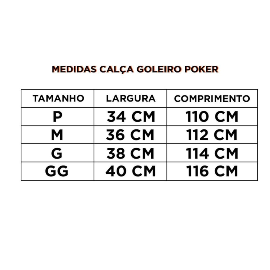Imagem 5 do produto Calça De Goleiro Profissional Poker 6 Futebol Campo Futsal