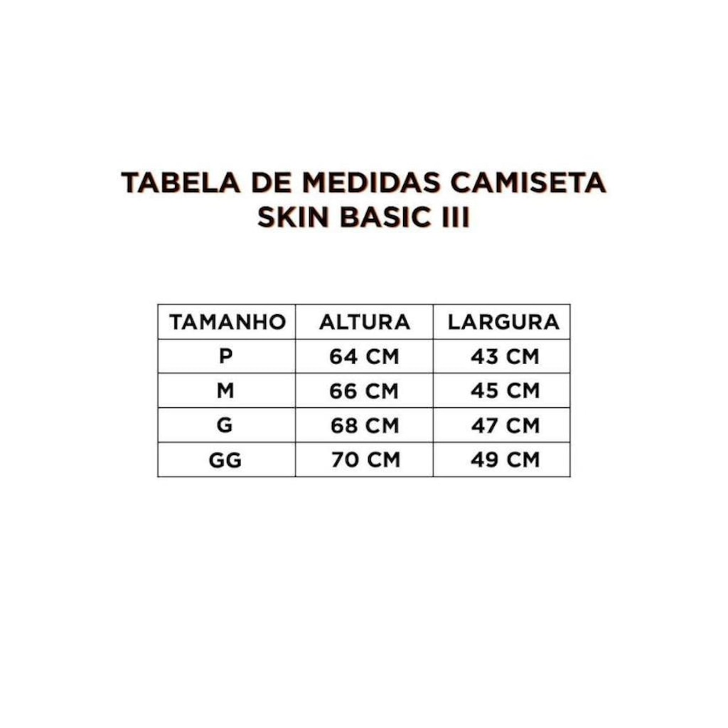 Imagem 4 do produto Camiseta Térmica Poker Segunda Pele Skin Basic III - Masculina