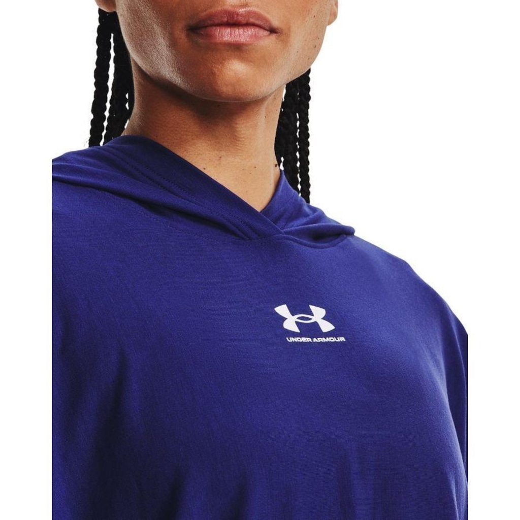 Imagem 4 do produto Blusa de Moletom Under Armour Rival Terry Oversized HD - Feminina