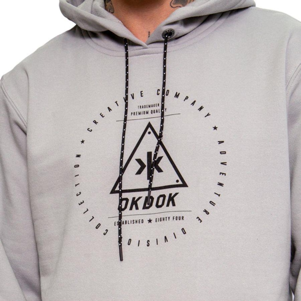 Imagem 4 do produto Blusão de Moletom Com Capuz Okdok Established - Masculino