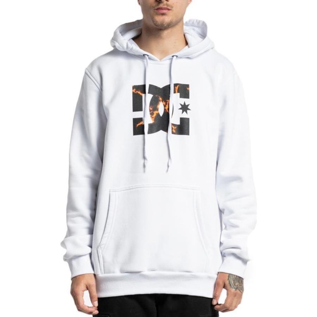 Imagem 2 do produto Blusão De Moletom Dc Shoes Canguru Dc Star Fire Fill Wt23 - Masculino
