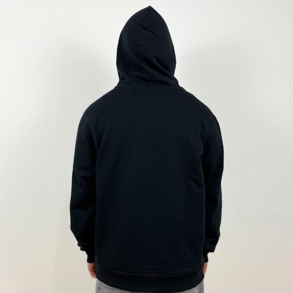 Imagem 4 do produto Blusão de Moletom com Capuz RVCA Aberto Essential - Masculino