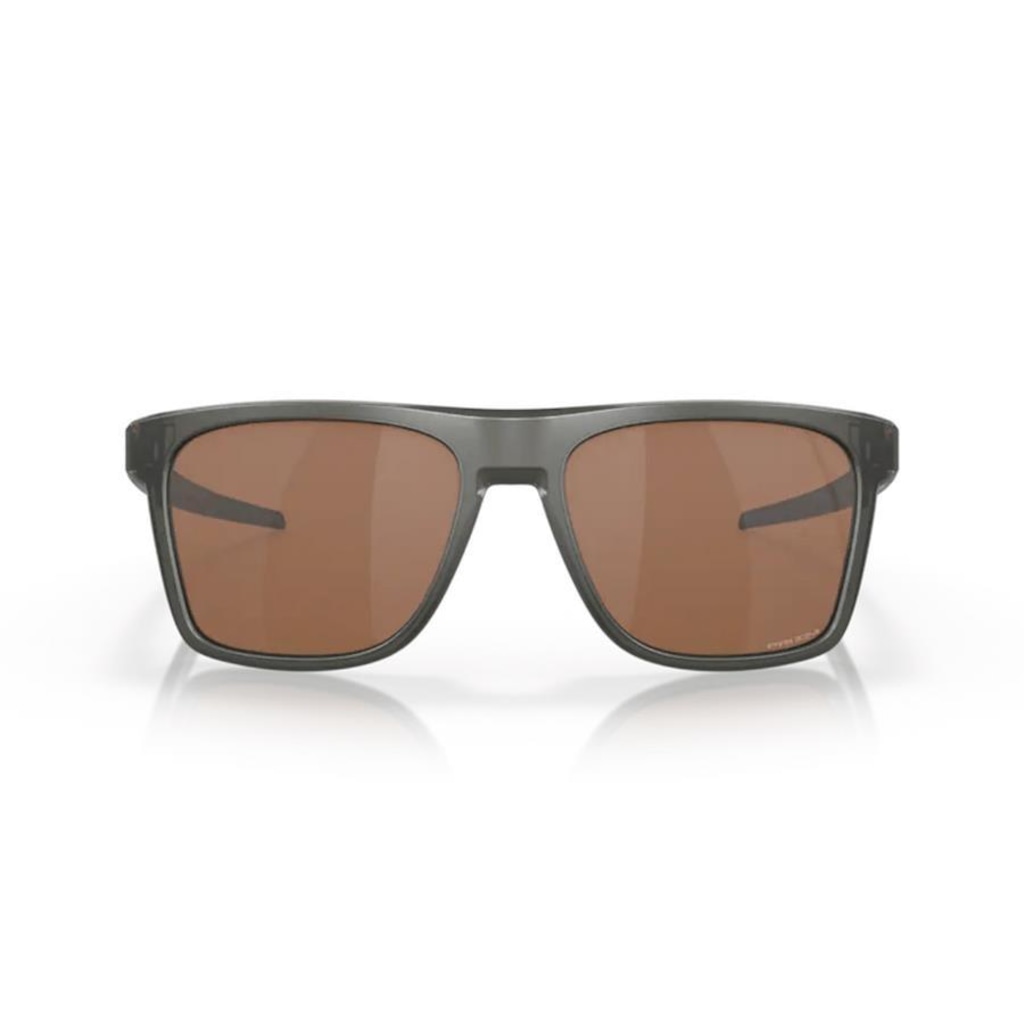 Imagem 2 do produto Óculos de Sol Unissex Oakley Leffingwell Matte Grey Smoke Prizm Tungsten